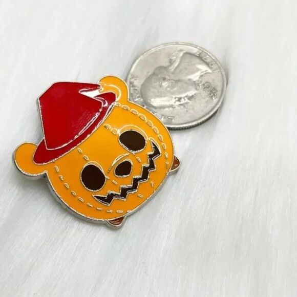 🔮 5/$25 Disney Winnie the Pooh Halloween Jack-o-lantern‎ Tsum Tsum Pin - Picture 3 of 3